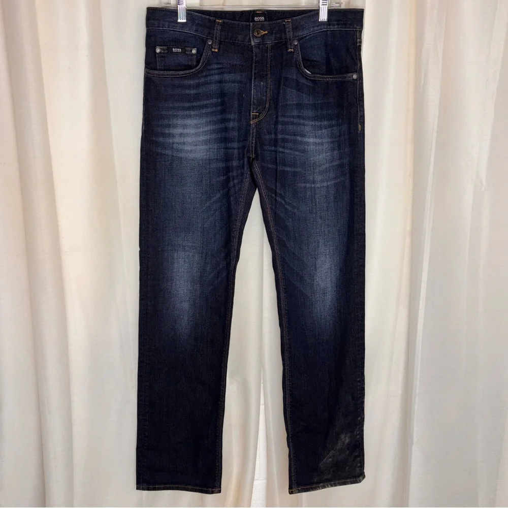 Hugo Boss Stretch Straight Leg Jeans